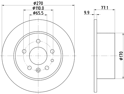 Brake Disc (52410)