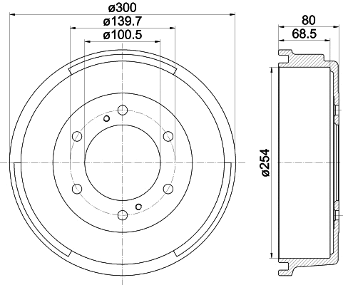 Brake Drum (61350)