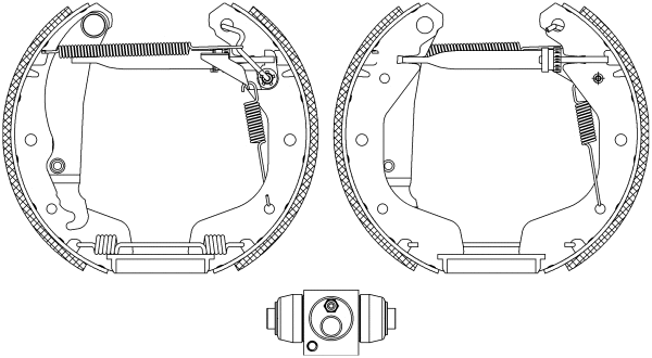 Brake Shoe Set (R1293)