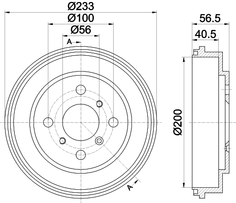 Brake Drum (61330)