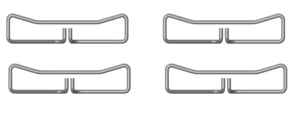 Accessory Kit, disc brake pad (K0348)