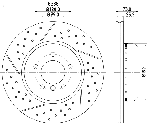Brake Disc (65156)
