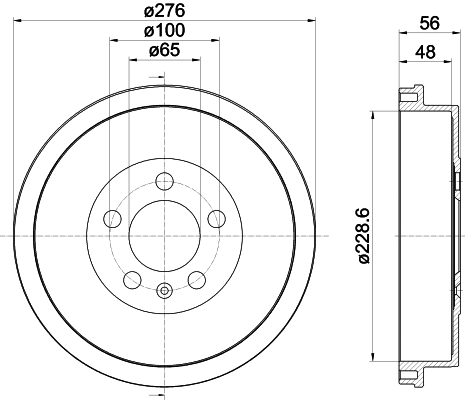 Brake Drum (61449)