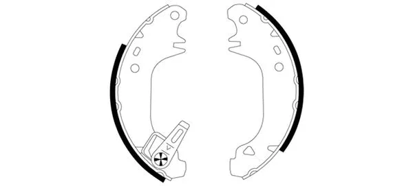 Brake Shoe Set (H8595)