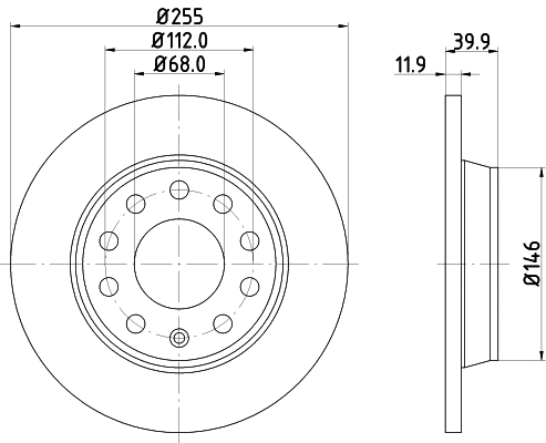 Brake Disc (50312)