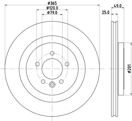 Brake Disc (55930)