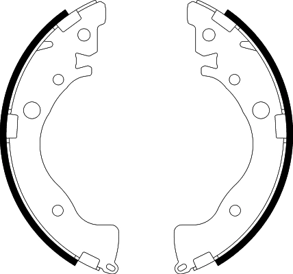 Brake Shoe Set (H1048)