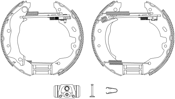 Brake Shoe Set (R0560)