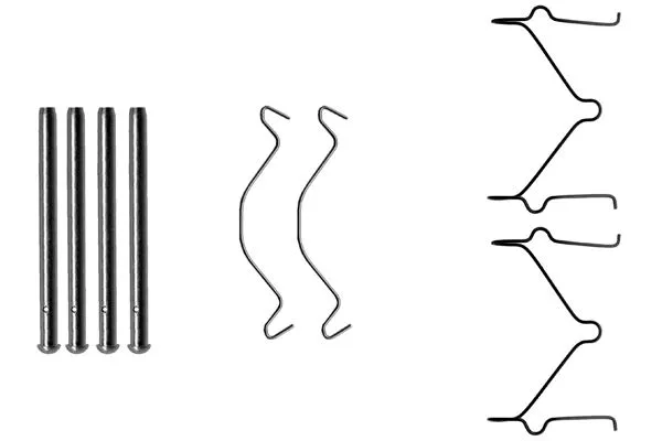 Accessory Kit, disc brake pad (K0093)