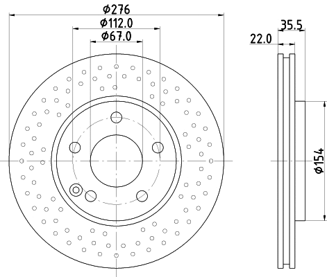 Brake Disc (54244)