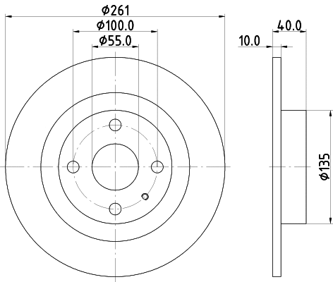 Brake Disc (54302)