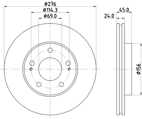Brake Disc (50356)