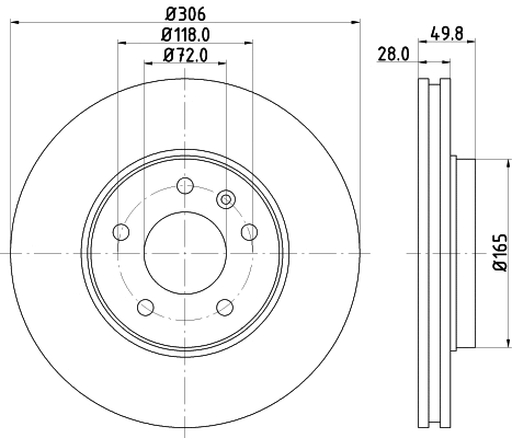 Brake Disc (54160)