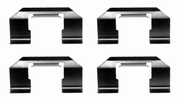 Accessory Kit, disc brake pad (K0072)