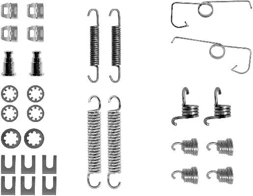 Accessory Kit, brake shoes (X0036)