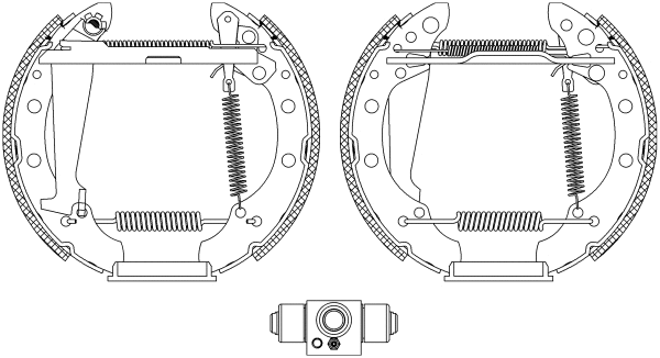 Brake Shoe Set (R1336)