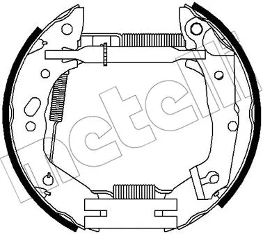 Brake Shoe Set (51-0314)