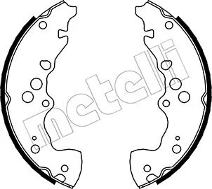 Brake Shoe Set (53-0405)