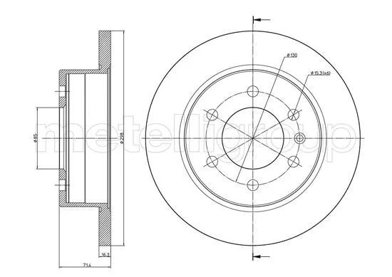 Brake Disc (23-0936)