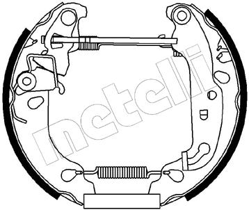 Brake Shoe Set (51-0168)