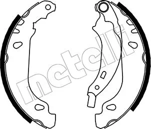 Brake Shoe Set (53-0356)