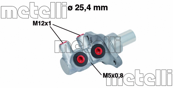 Brake Master Cylinder (05-0571)