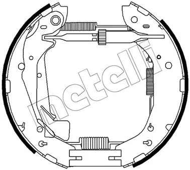 Brake Shoe Set (51-0500)