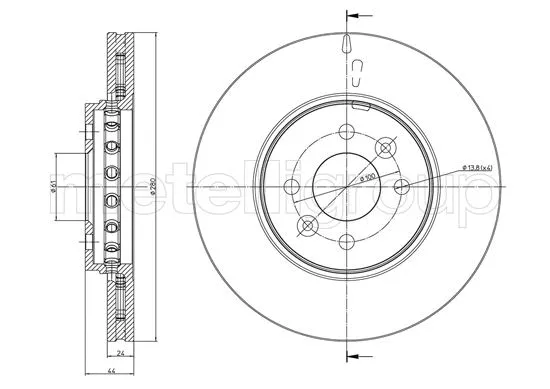 Brake Disc (23-1468C)