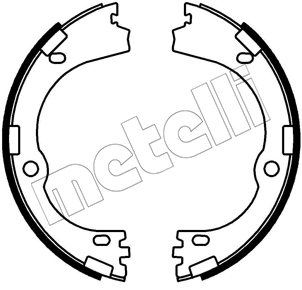 Brake Shoe Set, parking brake (53-0752)