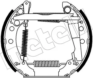 Brake Shoe Set (51-0365)
