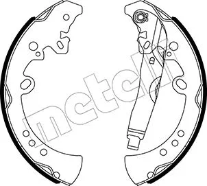 Brake Shoe Set (53-0550)