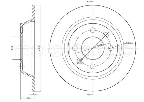 Brake Disc (23-0669)