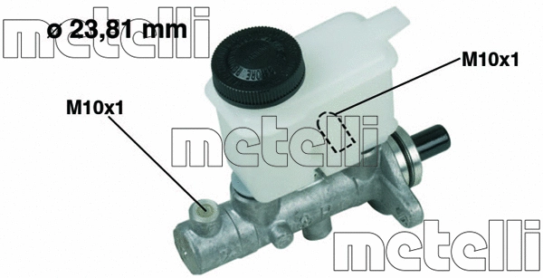 Brake Master Cylinder (05-0331)