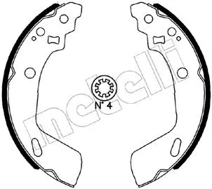 Brake Shoe Set (53-0633)