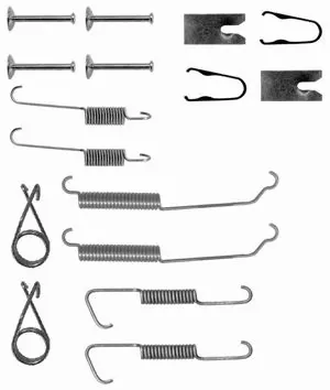 Accessory Kit, brake shoes (9068)