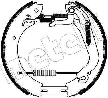 Brake Shoe Set (51-0352)