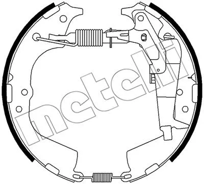 Brake Shoe Set (51-0512)