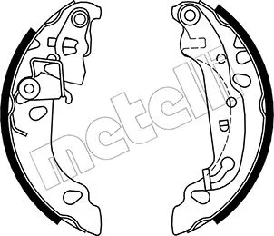 Brake Shoe Set (53-0137)