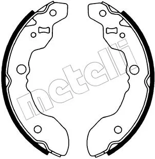 Brake Shoe Set (53-0631)