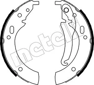 Brake Shoe Set (53-0010)