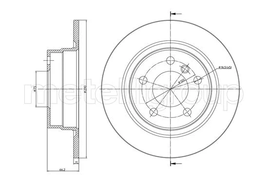 Brake Disc (23-1366C)