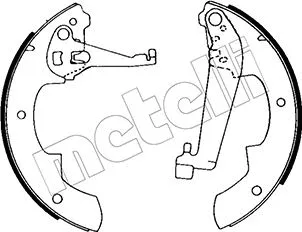Brake Shoe Set (53-0615)