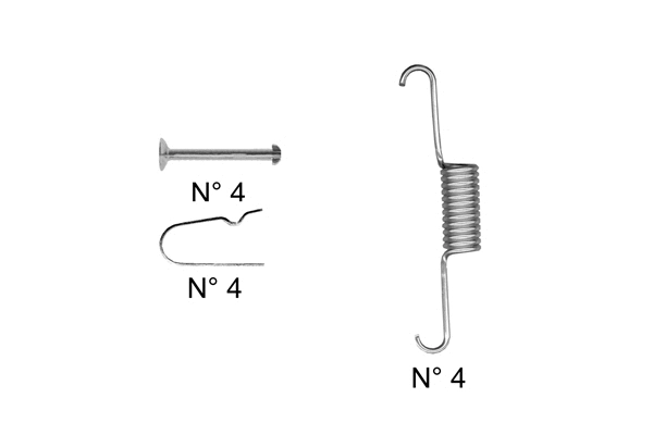 Accessory Kit, brake shoes (K455)