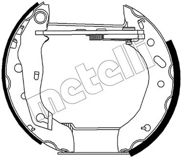 Brake Shoe Set (51-0483)