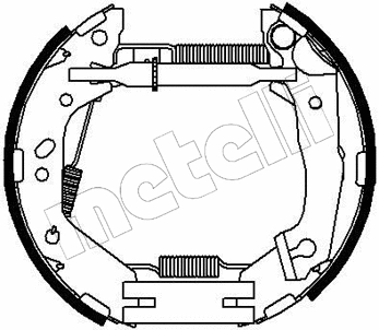 Brake Shoe Set (51-0211)