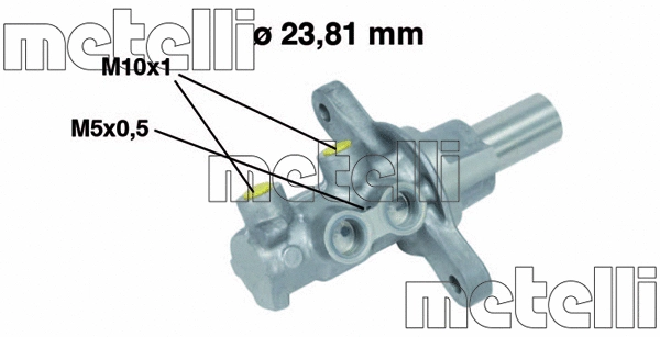 Brake Master Cylinder (05-0680)