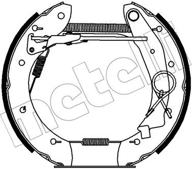 Brake Shoe Set (51-0430)