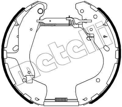 Brake Shoe Set (51-0520)
