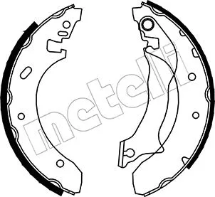 Brake Shoe Set (53-0125)