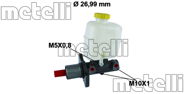 Brake Master Cylinder (05-0866)